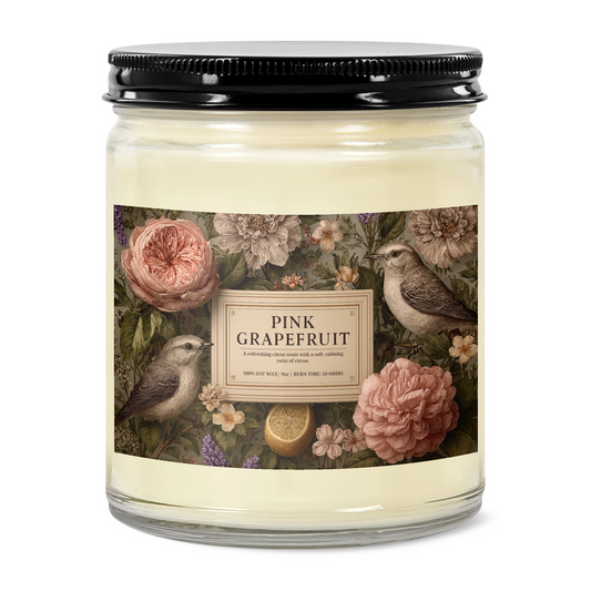 Pink Grapefruit | 9oz Soy Candle