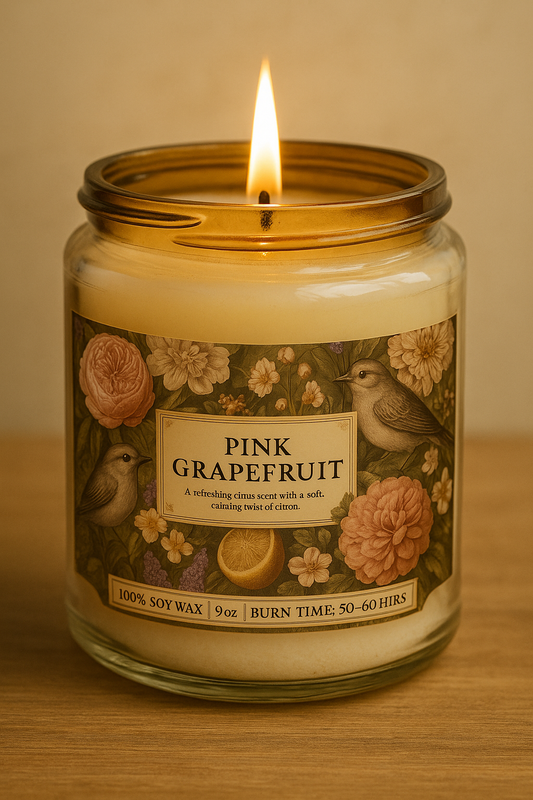 Pink Grapefruit | 9oz Soy Candle