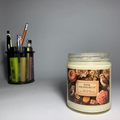 Pink Grapefruit | 9oz Soy Candle